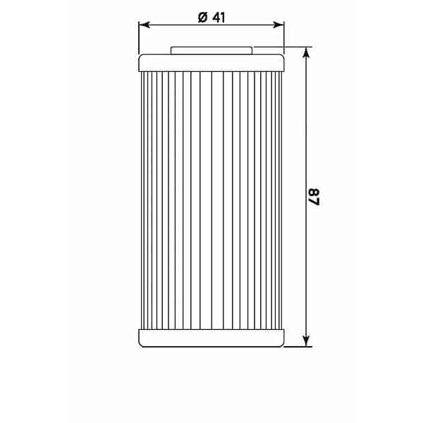Ölfilter MIW B9006 Papierfilter (OEM-Qualität)