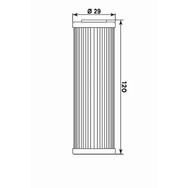 Ölfilter MIW BT13001 Papierfilter (OEM-Qualität)