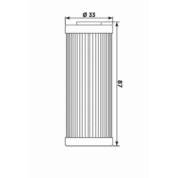 Ölfilter MIW KT8003 Papierfilter (OEM-Qualität)