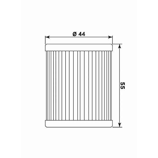 Ölfilter MIW Y4017 Papierfilter (OEM-Qualität)