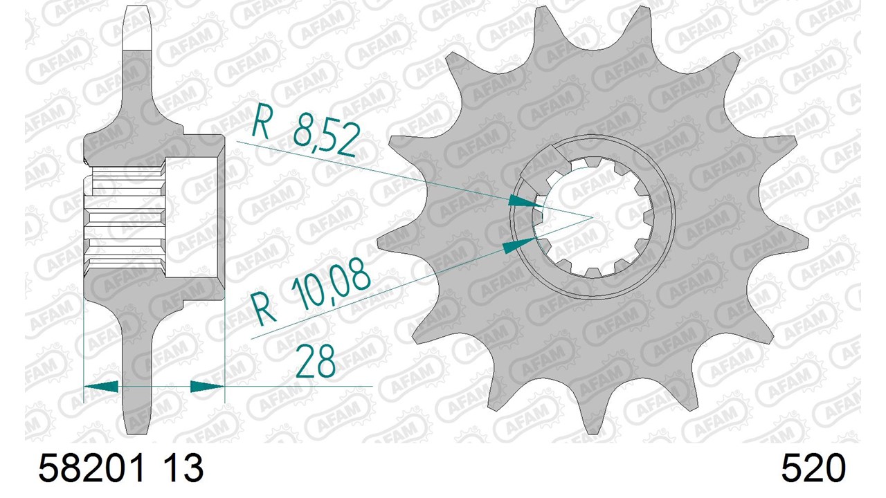 Ritzel AFAM 520 - 13Z 58201-13