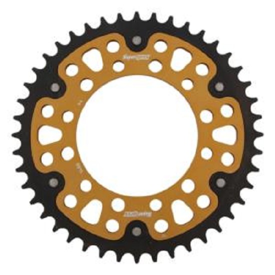 Stealth-Kettenrad Supersprox 520 - 44Z (gold) RST-1486:44-GLD|ID 110,0 LK 130,0 6-Loch