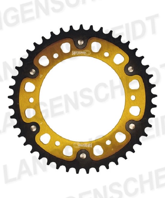 Stealth-Kettenrad Supersprox 520 - 45Z (gold) RST-5:45-GLD|ID 136,0 LK 160,0 6-Loch