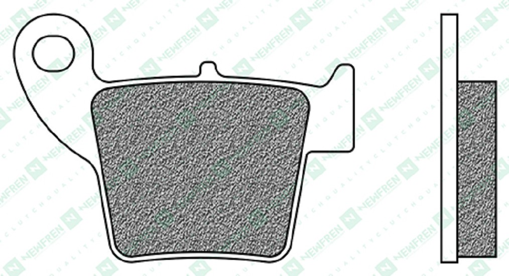 Bremsbelag Newfren FD0329SD1 (Satz pro Scheibe) Offroad Dirt Sinter