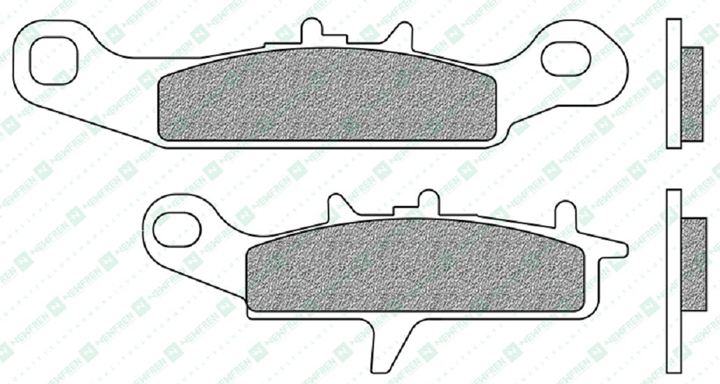 Bremsbelag Newfren FD0375SV1 (Satz pro Scheibe) Offroad ATV Sinter