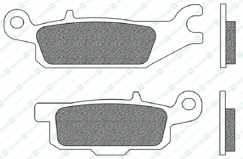 Bremsbelag Newfren FD0427SV1 (Satz pro Scheibe) Offroad ATV Sinter