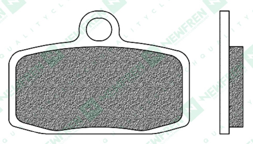 Bremsbelag Newfren FD0481SD1 (Satz pro Scheibe) Offroad Dirt Sinter