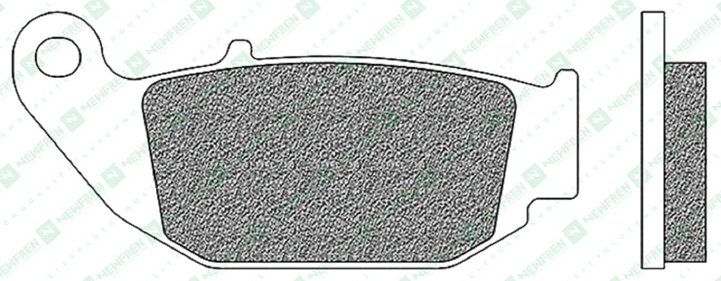 Bremsbelag Newfren FD0502TS1 (Satz pro Scheibe) Road Touring Sinter