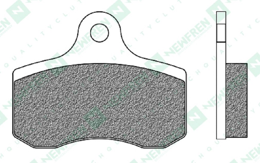 Bremsbelag Newfren FD0520K6 (Satz pro Scheibe) Kart