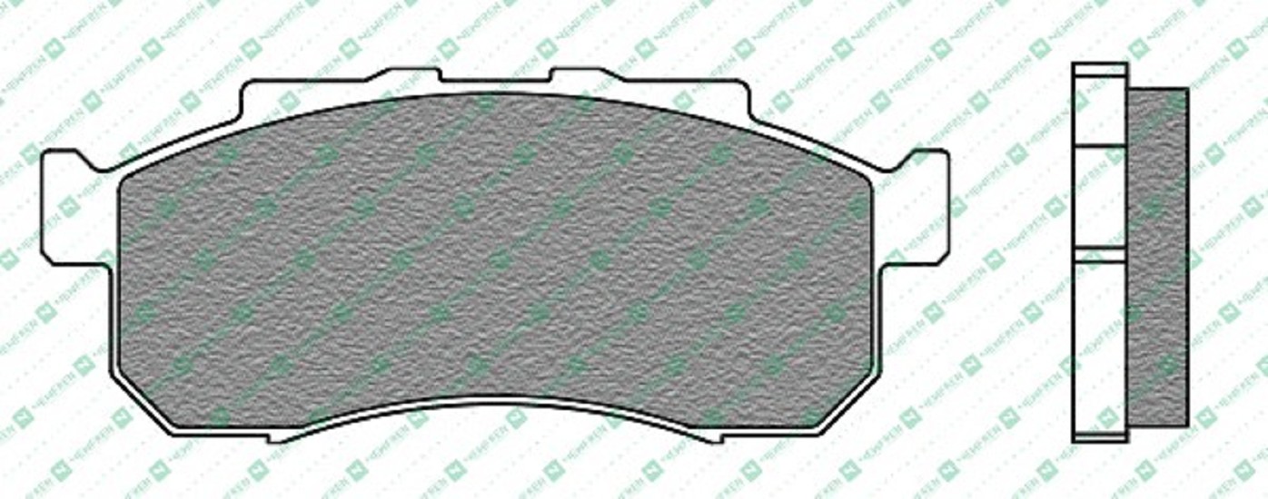 Bremsbelag Newfren FD0573SV1 (Satz pro Scheibe) Offroad ATV Sinter
