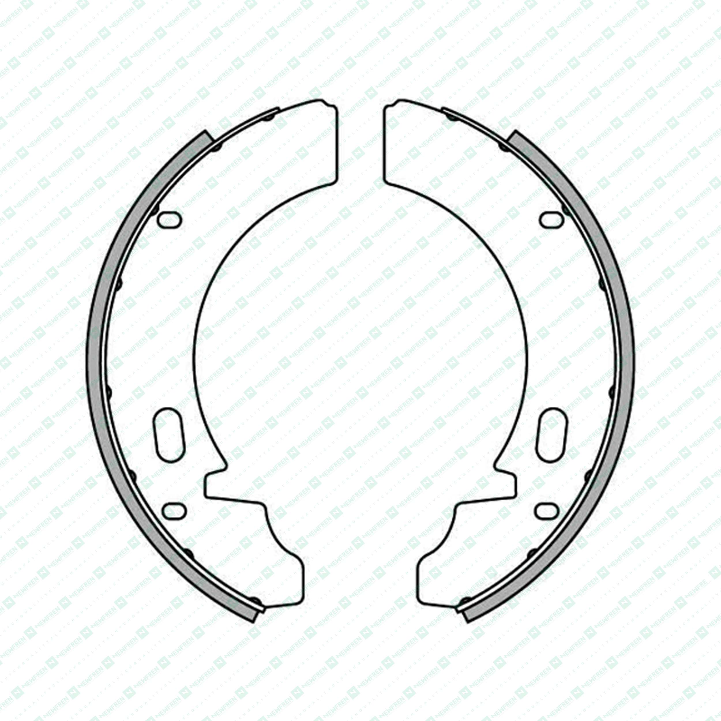 Newfren Bremsbacke Standard GF0115