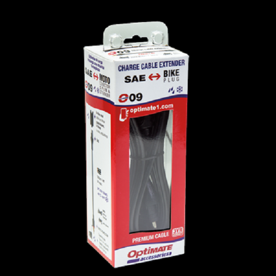 OptiMATE CABLE O-9 (SAE) Adapter-Verlängerung, SAE auf DIN-Stecker (180°)