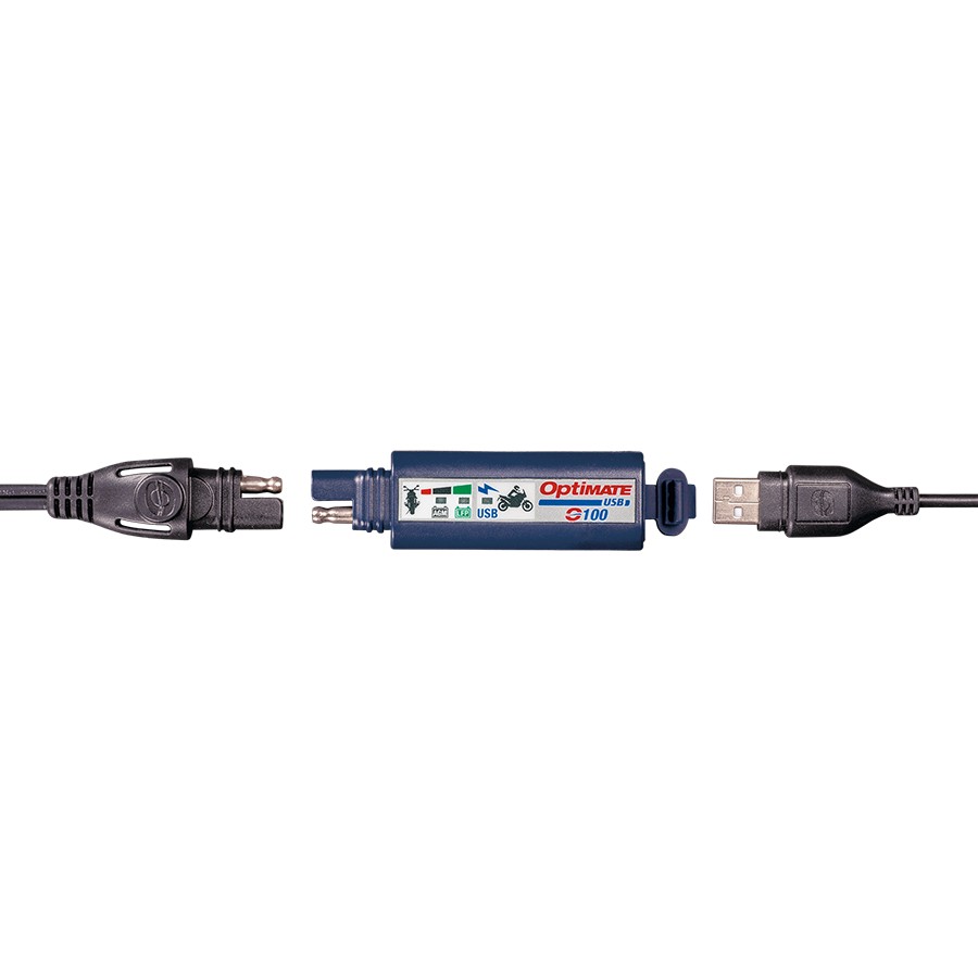 OptiMATE USB O100 (SAE) - Neue Version USB Ladegerät 2,4A mit Standby-Modus