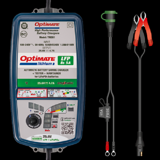 Batterieladegerät OptiMATE Lithium 8S 5A 10-stufig, 25.6V/26.4V 5A Lithium
