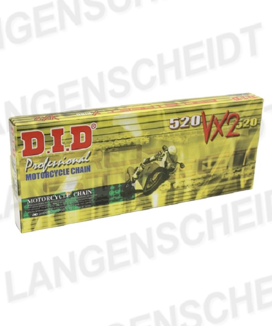X-Ringkette DID520VX3 / 1920 Glieder Haspel (Rollenware) + 20x Nietschloß (ZJ) + VP