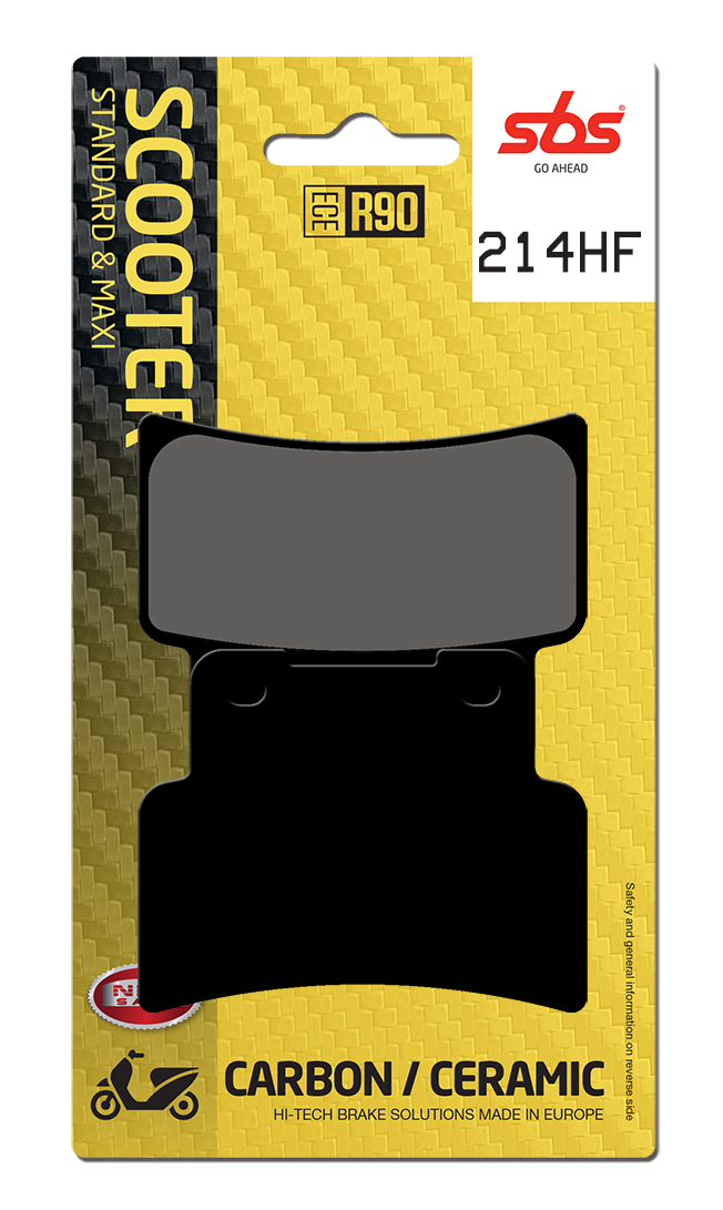 Scooterbelag SBS 214HF (Satz pro Scheibe) Street Ceramic
