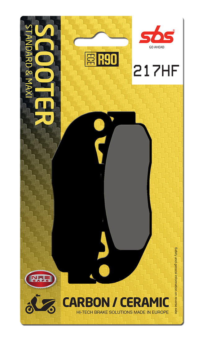 Scooterbelag SBS 217HF (Satz pro Scheibe) Street Ceramic