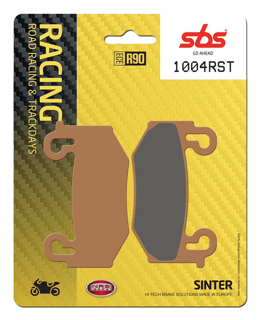 Bremsbelag SBS 1004RST (Satz pro Scheibe) Road Racing Sinter