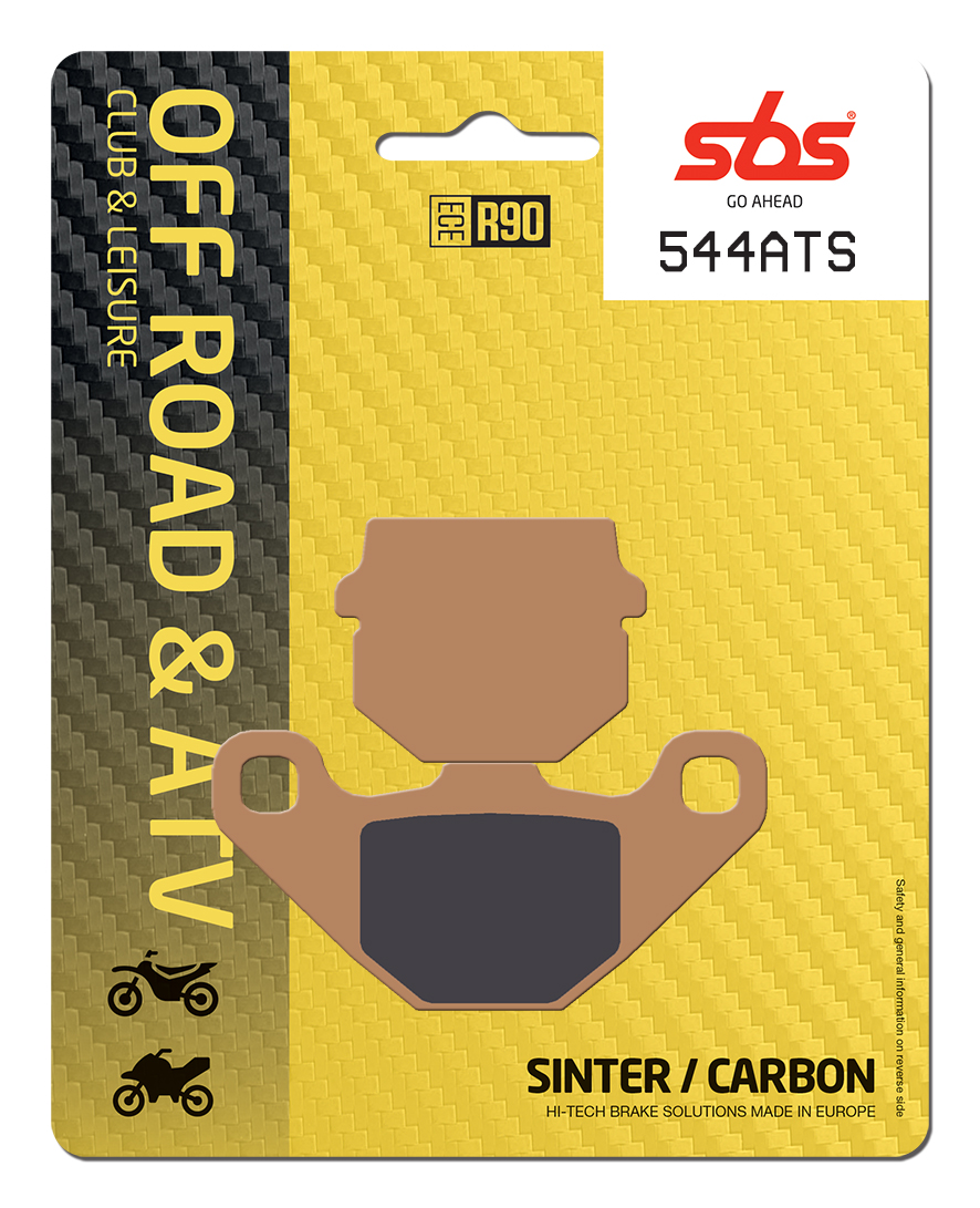Bremsbelag SBS 544ATS (Satz pro Scheibe) Quad Sinter
