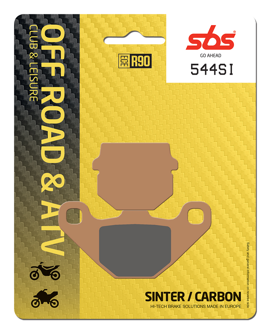 Bremsbelag SBS 544SI (Satz pro Scheibe) Offroad Sinter