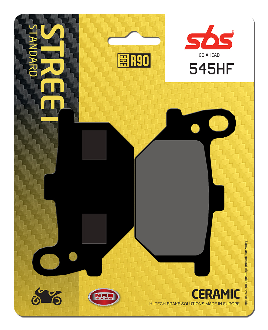 Bremsbelag SBS 545HF (Satz pro Scheibe) Street Ceramic
