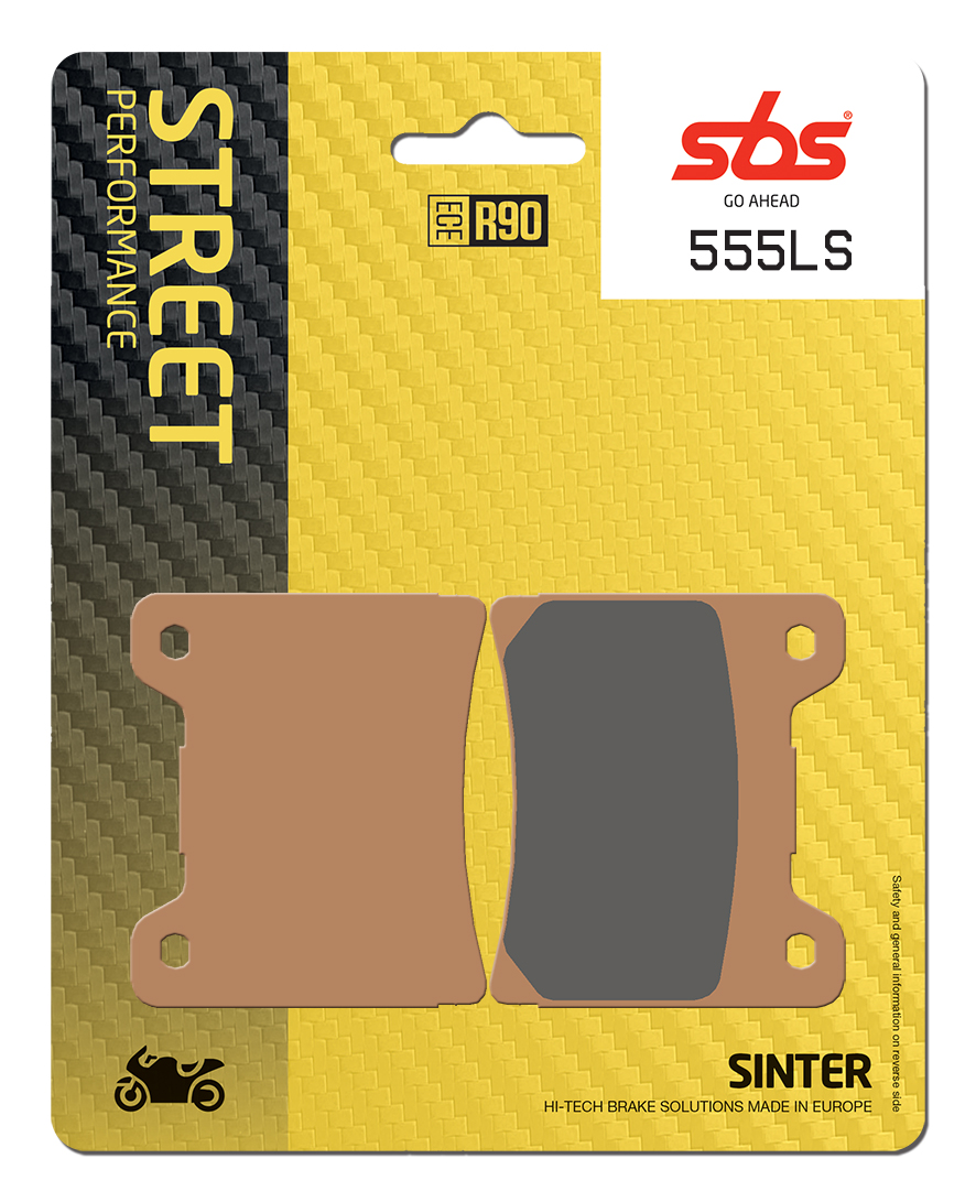 Bremsbelag SBS 555LS (Satz pro Scheibe) Street Sinter