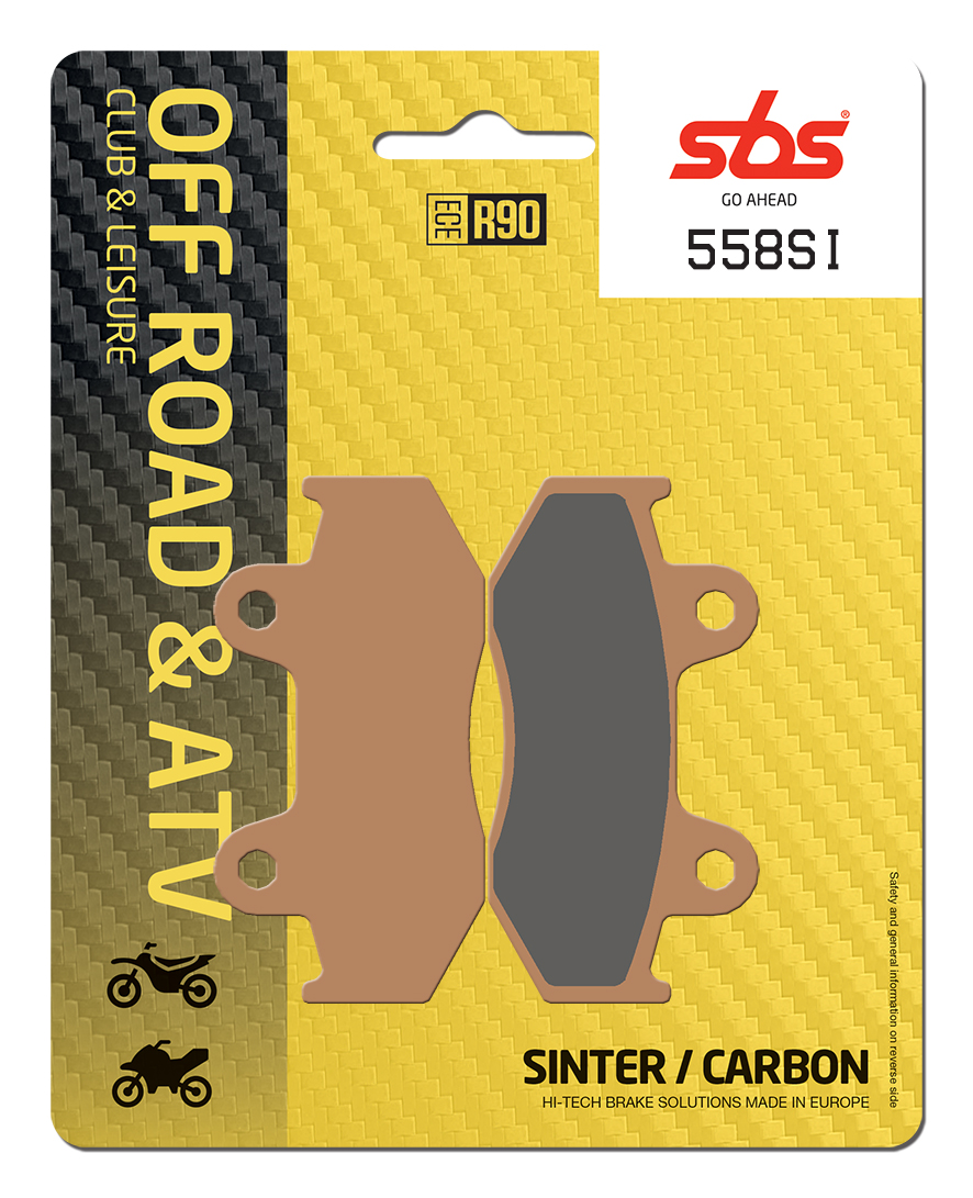Bremsbelag SBS 558SI (Satz pro Scheibe) Offroad Sinter