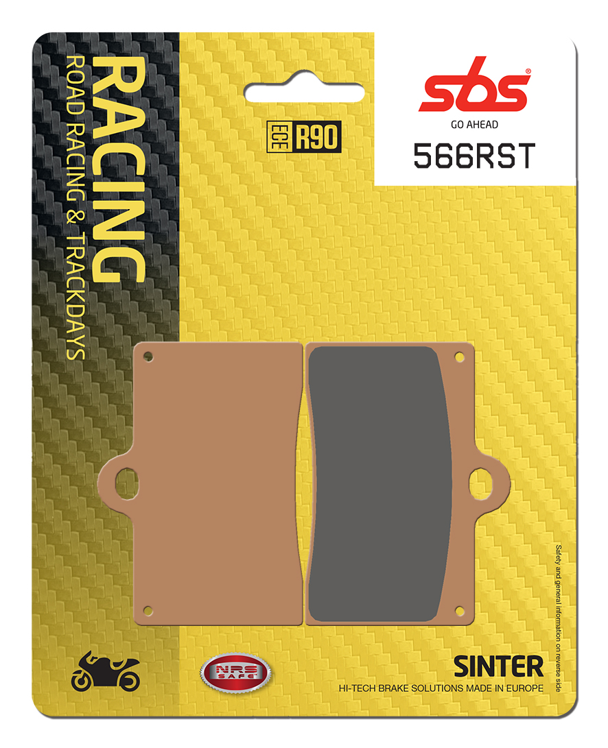 Bremsbelag SBS 566RST (Satz pro Scheibe) Road Racing Sinter