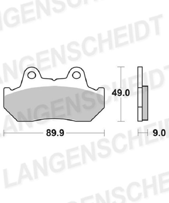 Bremsbelag SBS 572LS Street Sinter