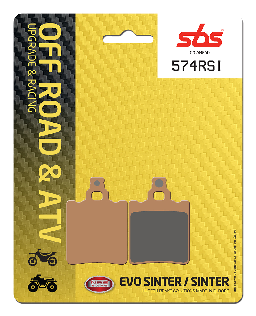 Bremsbelag SBS 574RSI (Satz pro Scheibe) Offroad Racing Sinter