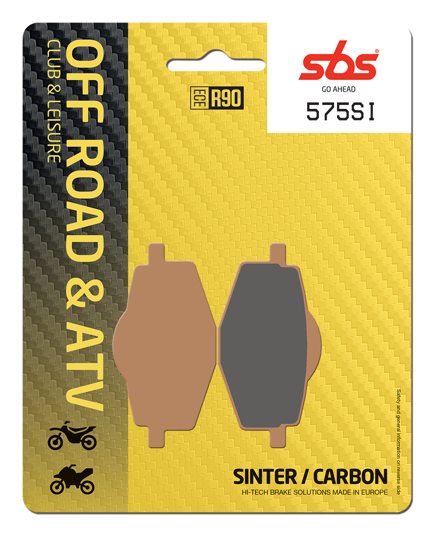Bremsbelag SBS 575SI (Satz pro Scheibe) Offroad Sinter