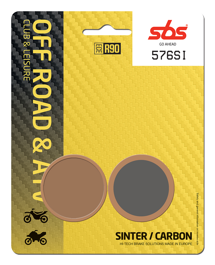 Bremsbelag SBS 576SI (Satz pro Scheibe) Offroad Sinter