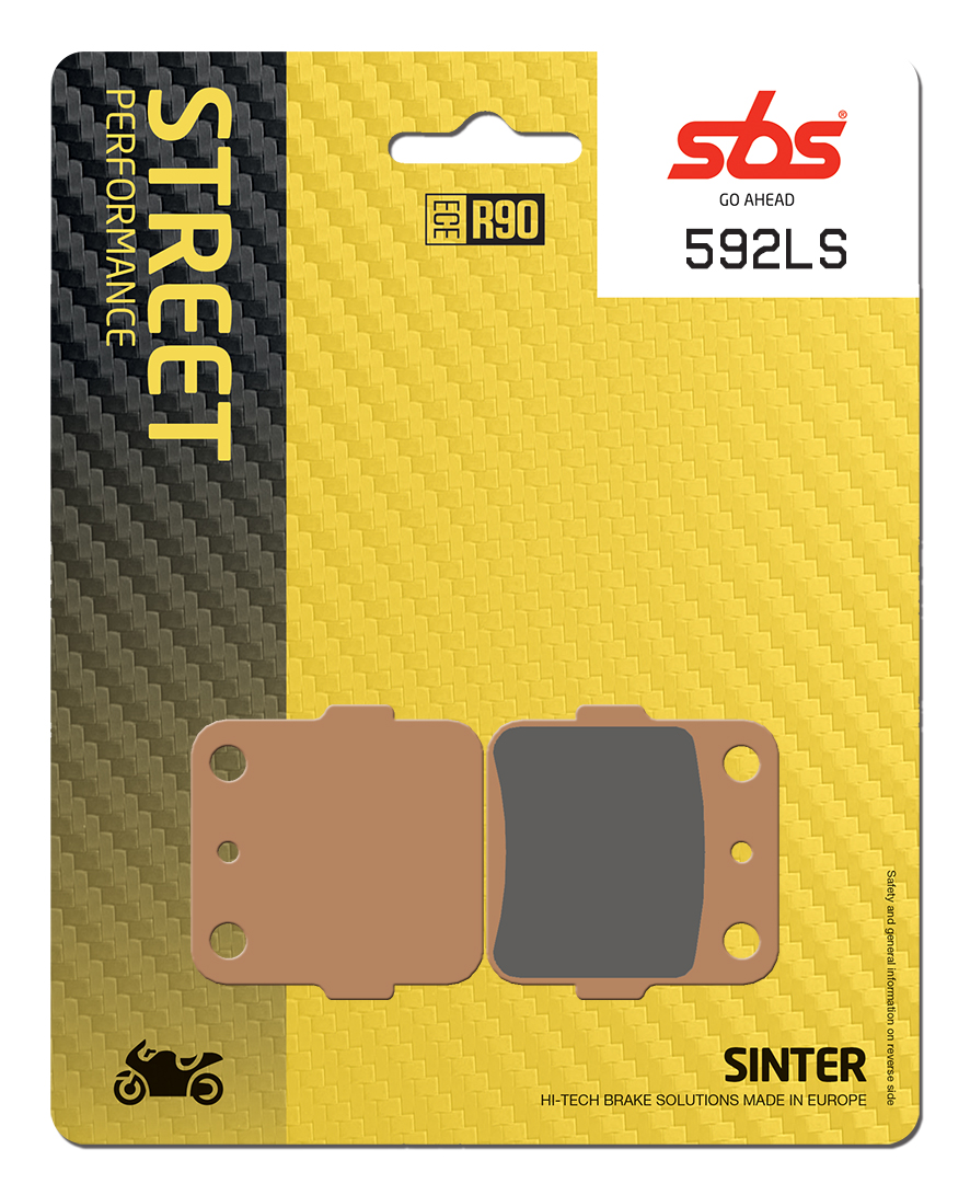 Bremsbelag SBS 592LS (Satz pro Scheibe) Street Sinter