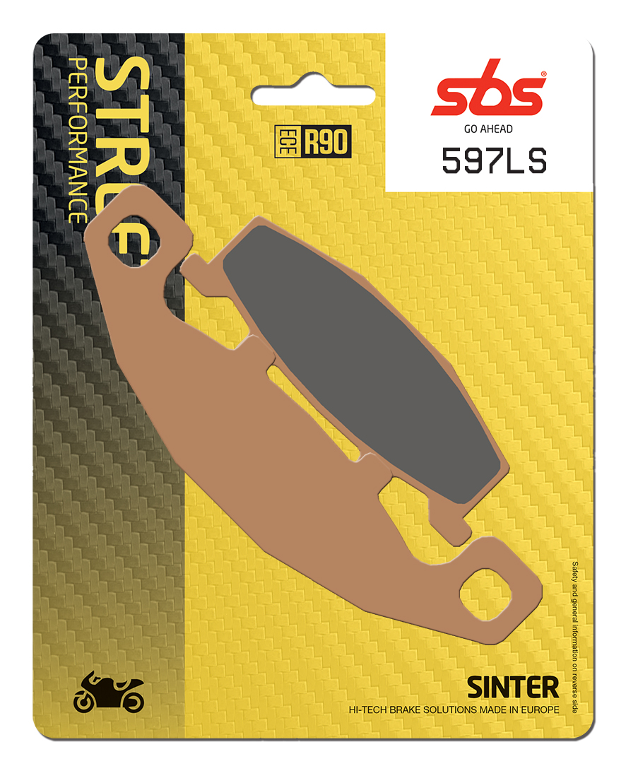Bremsbelag SBS 597LS (Satz pro Scheibe) Street Sinter