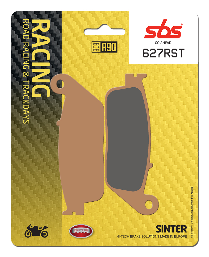 Bremsbelag SBS 627RST (Satz pro Scheibe) Road Racing Sinter