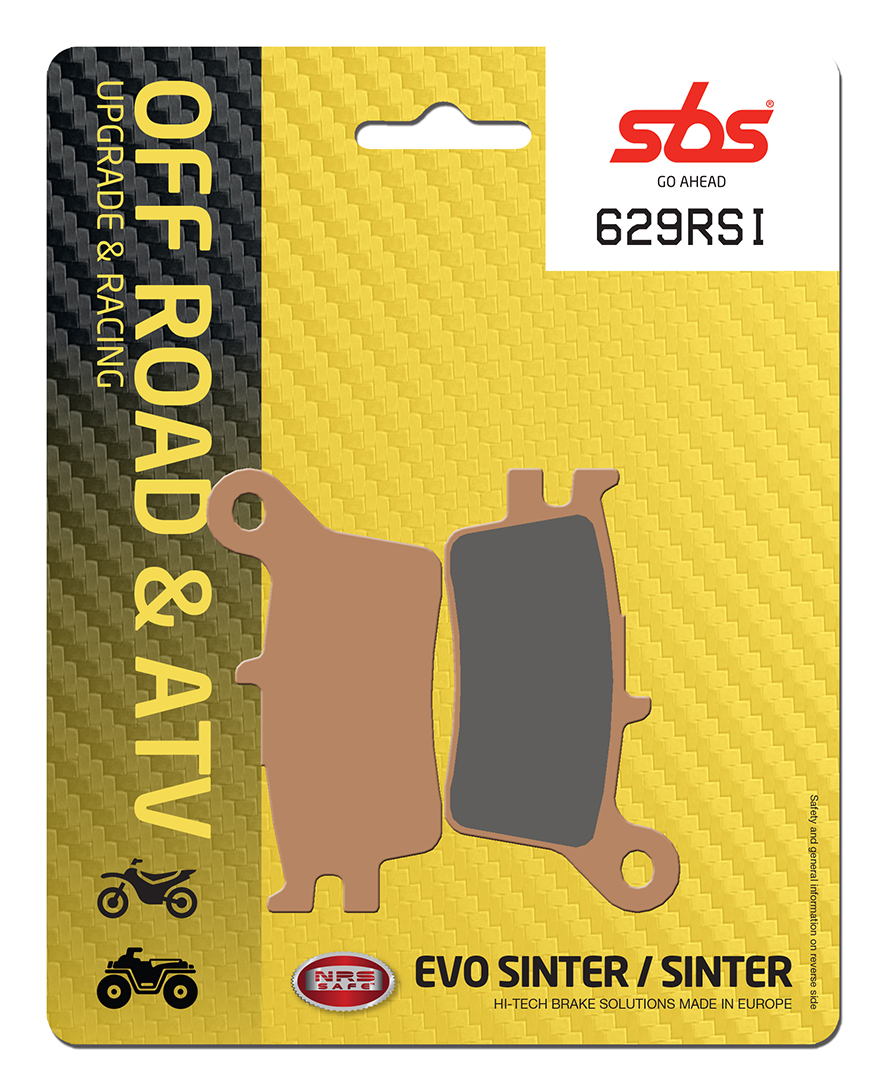 Bremsbelag SBS 629RSI (Satz pro Scheibe) Offroad Racing Sinter