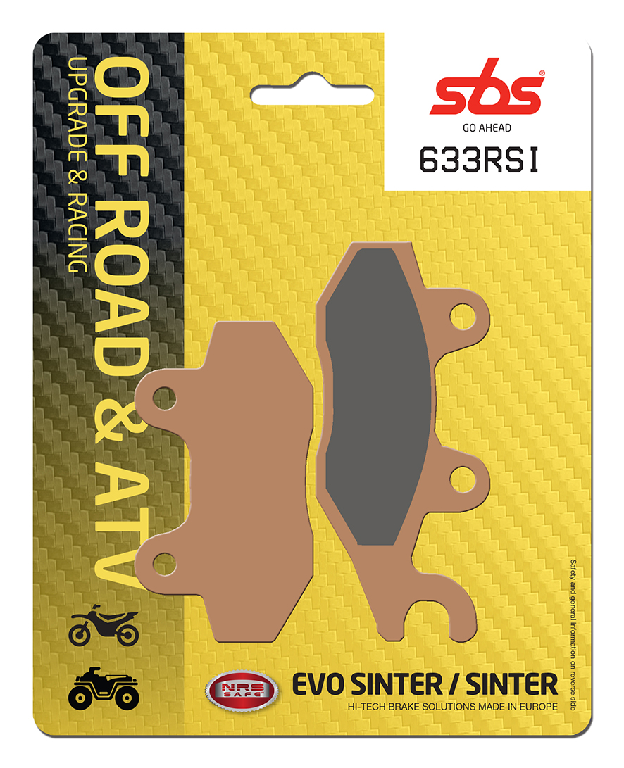 Bremsbelag SBS 633RSI (Satz pro Scheibe) Offroad Racing Sinter