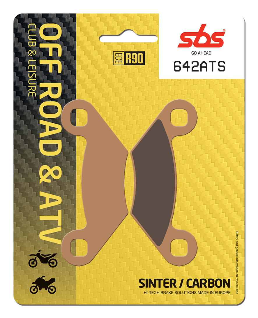 Bremsbelag SBS 642ATS (Satz pro Scheibe) Quad Sinter