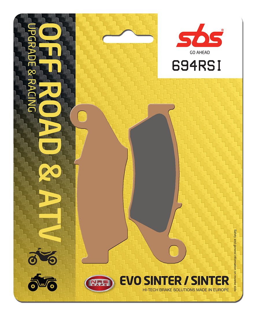 Bremsbelag SBS 694RSI (Satz pro Scheibe) Offroad Racing Sinter