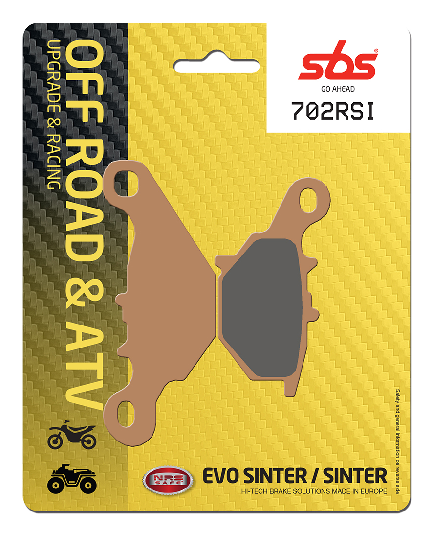 Bremsbelag SBS 702RSI (Satz pro Scheibe) Offroad Racing Sinter