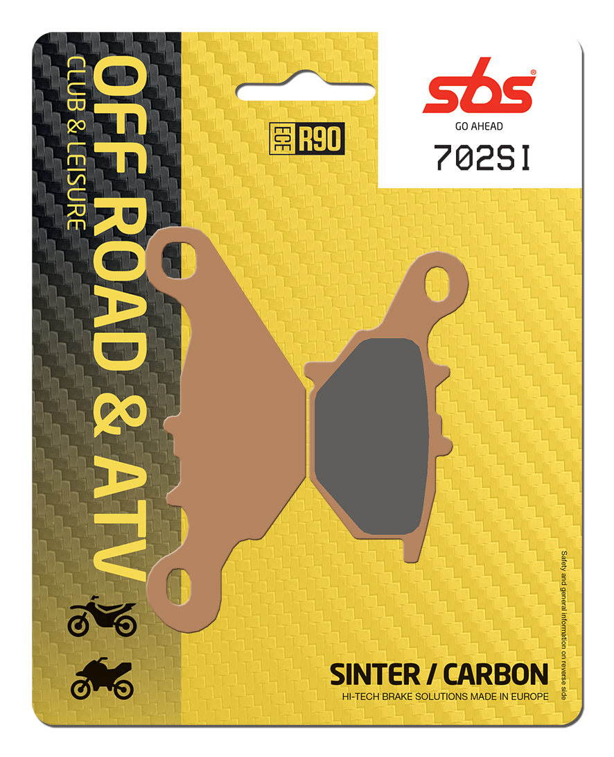 Bremsbelag SBS 702SI (Satz pro Scheibe) Offroad Sinter