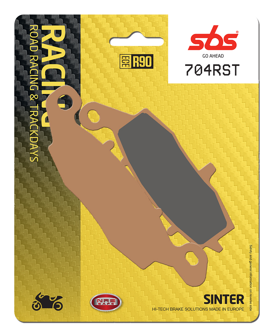 Bremsbelag SBS 704RST (Satz pro Scheibe) Road Racing Sinter