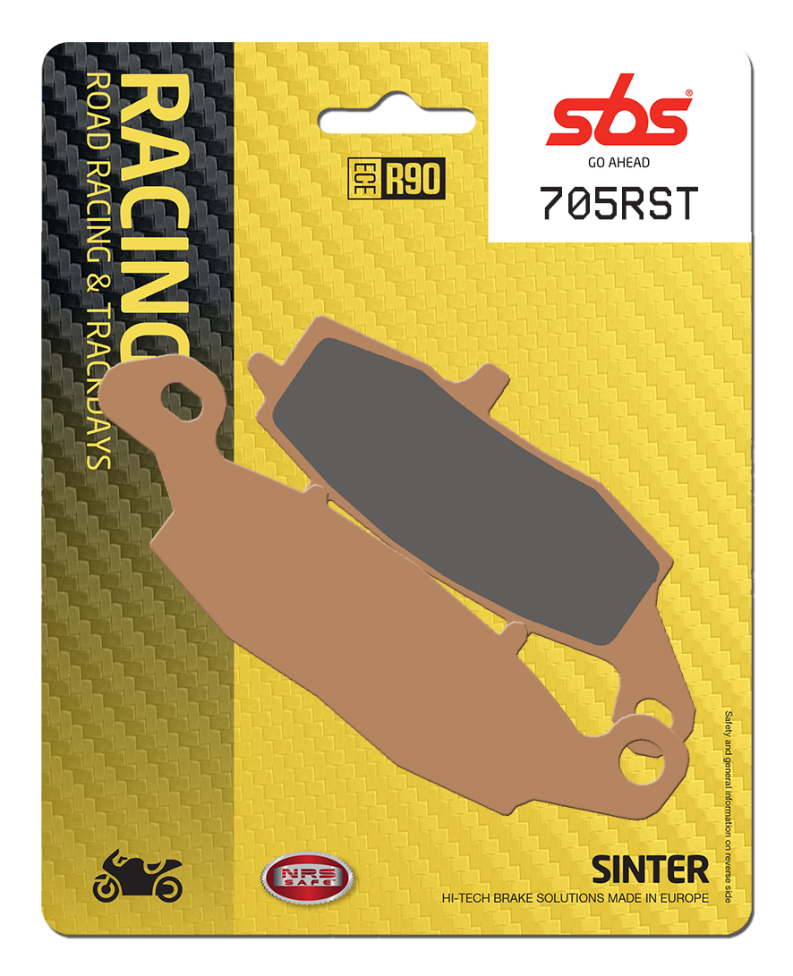 Bremsbelag SBS 705RST (Satz pro Scheibe) Road Racing Sinter