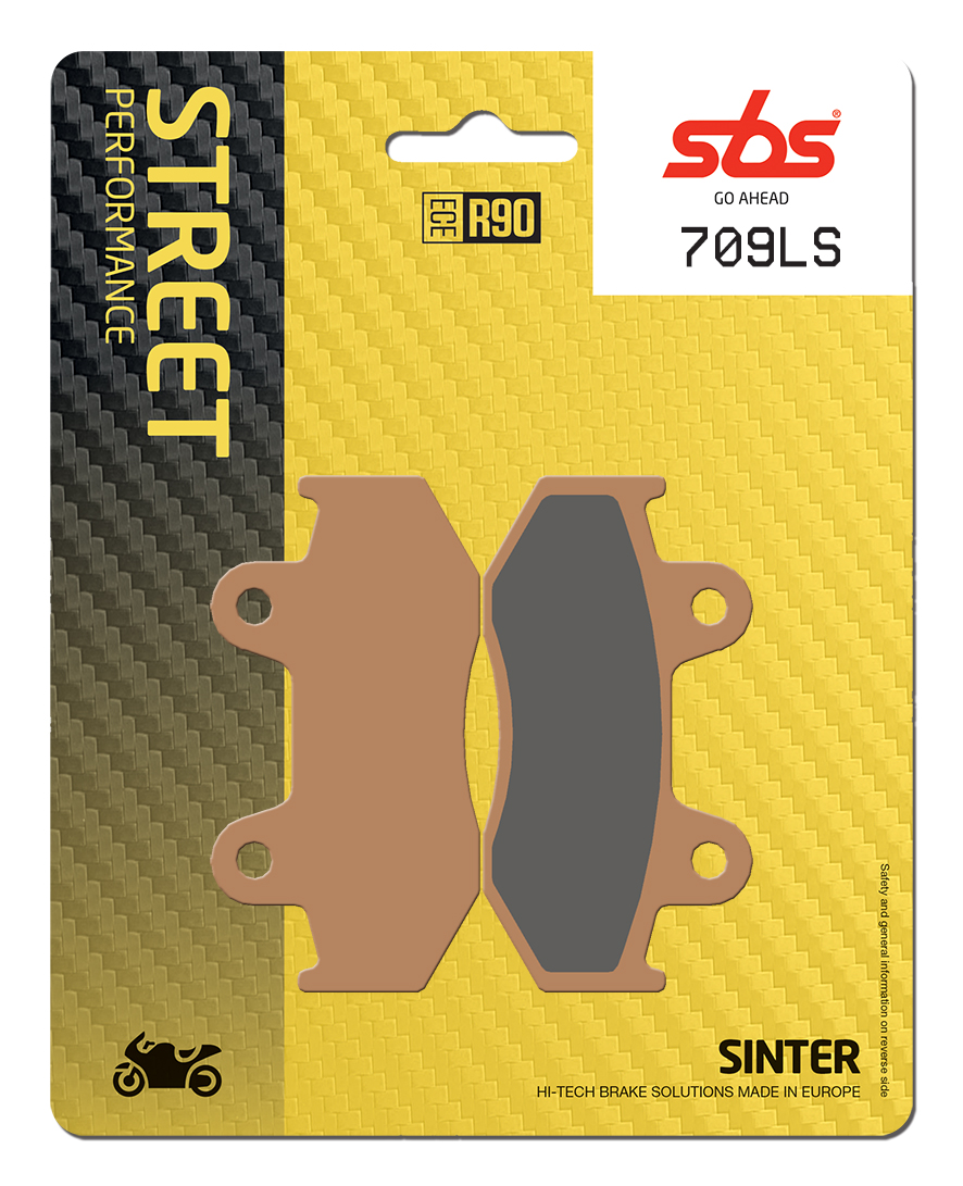 Bremsbelag SBS 709LS (Satz pro Scheibe) Street Sinter