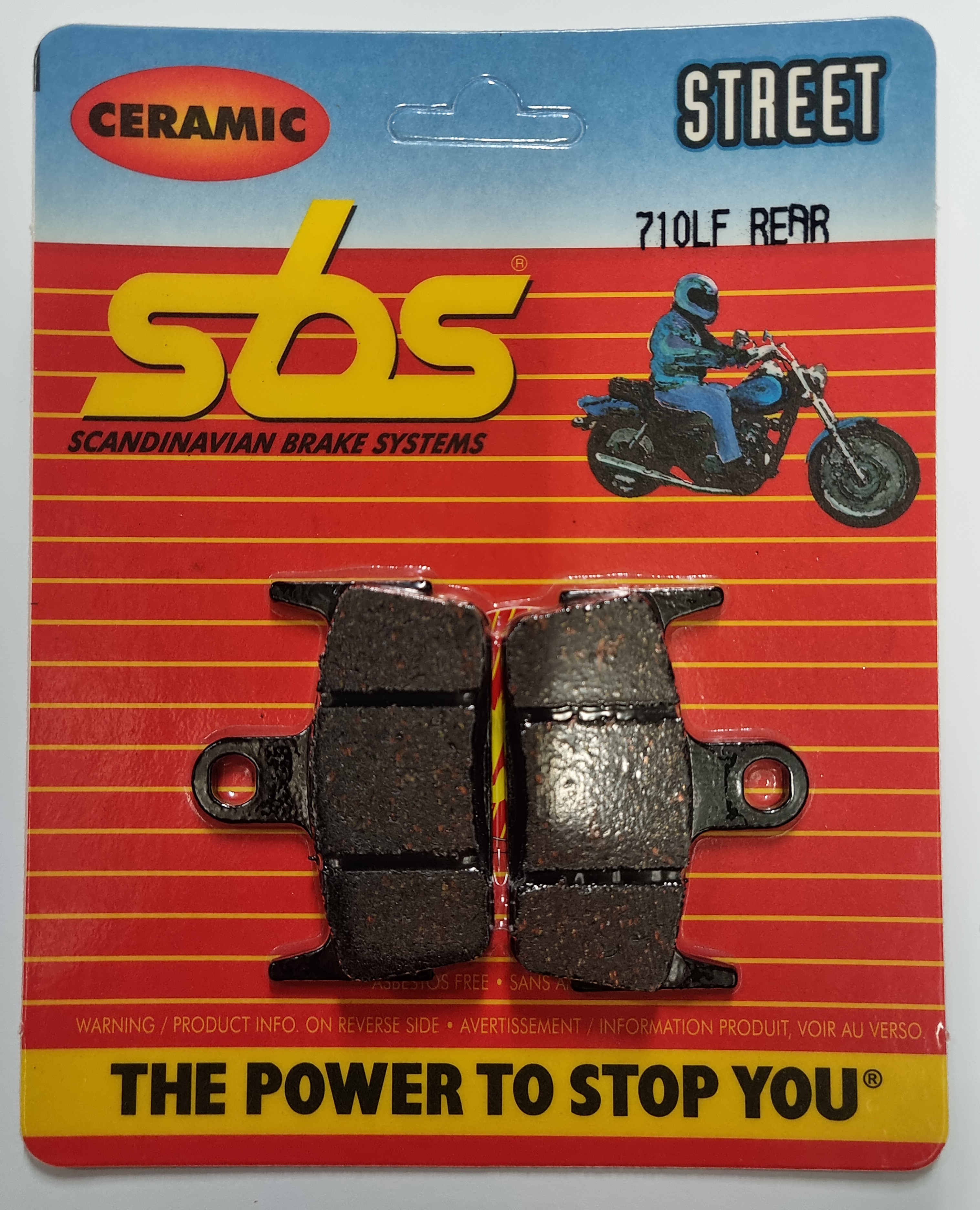 Bremsbelag SBS 710LF (Satz pro Scheibe) Street Ceramic