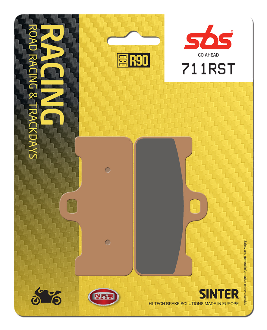 Bremsbelag SBS 711RST (Satz pro Scheibe) Road Racing Sinter