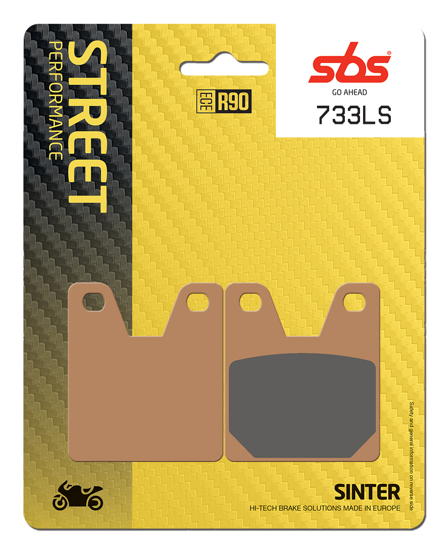 Bremsbelag SBS 733LS (Satz pro Scheibe) Street Sinter