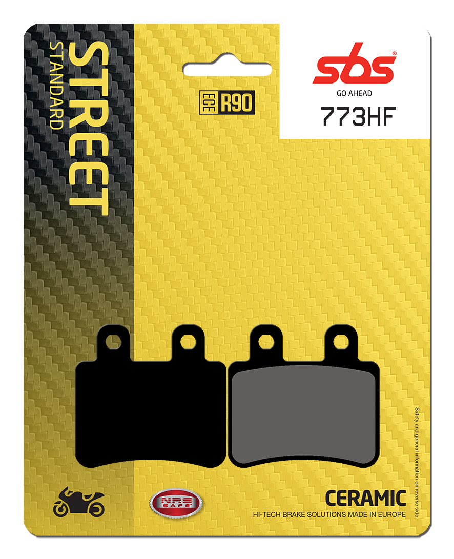 Bremsbelag SBS 773HF (Satz pro Scheibe) Street Ceramic