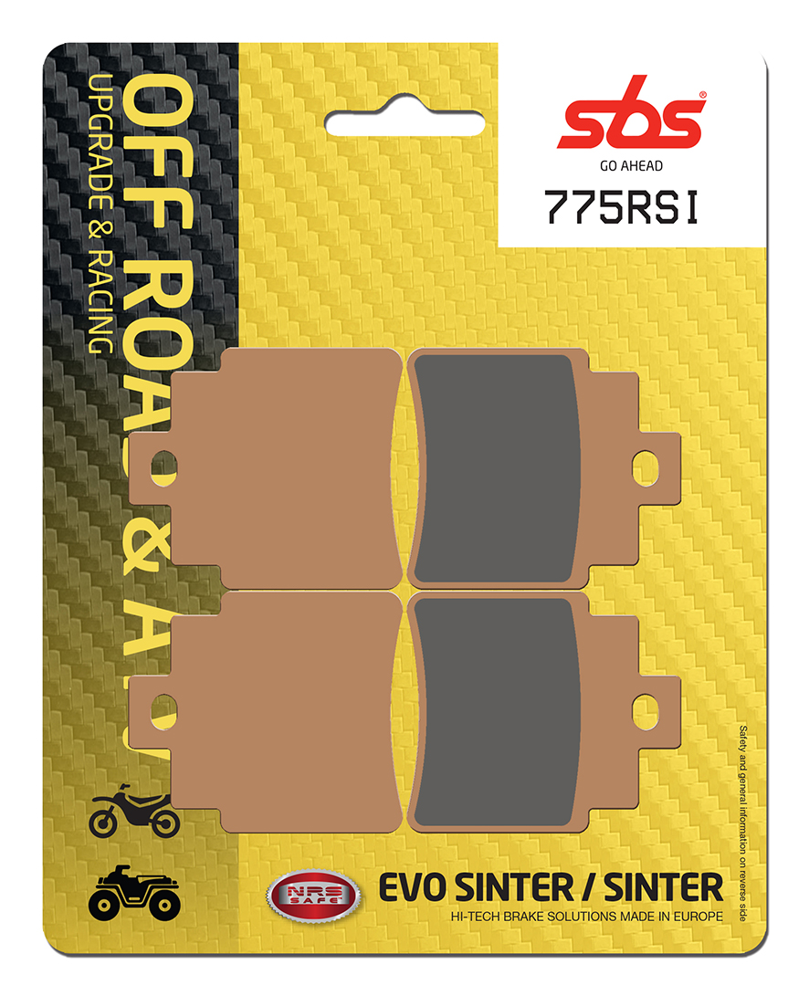 Bremsbelag SBS 775RSI (Satz pro Scheibe) Offroad Racing Sinter