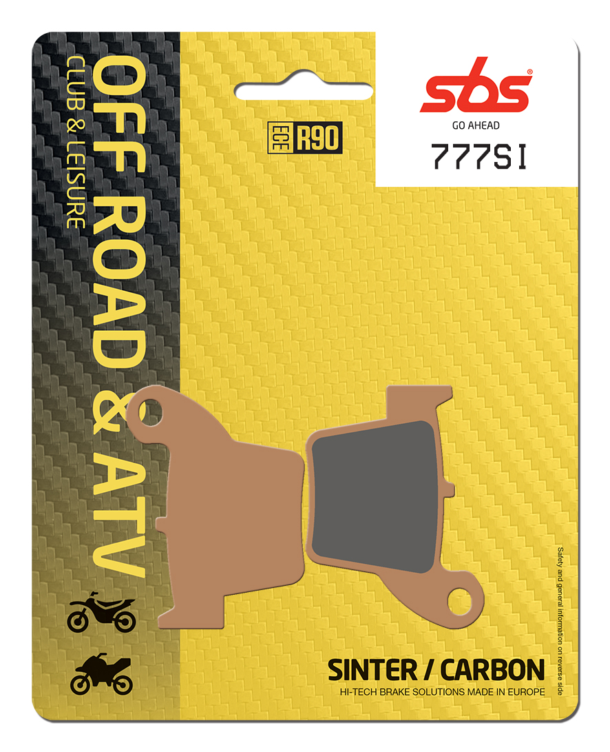 Bremsbelag SBS 777SI (Satz pro Scheibe) Offroad Sinter